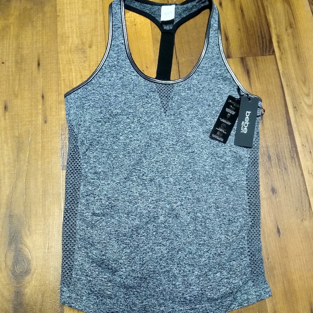 Bebe Racerback Active Tank Top - Picture 2 of 8